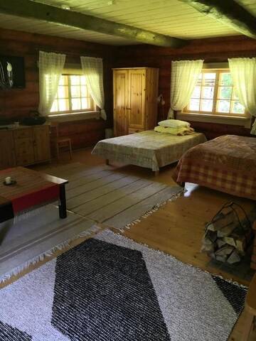 Фото номера Семейный номер с общей ванной комнатой Гостевой дом Kotka Farm г. Saareküla 8